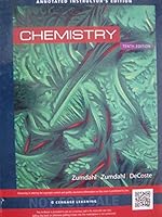 Annotated Instructor’s Edition for Zumdahl/Zumdahl/DeCoste’s Chemistry, 10th Edition 1305957784 Book Cover