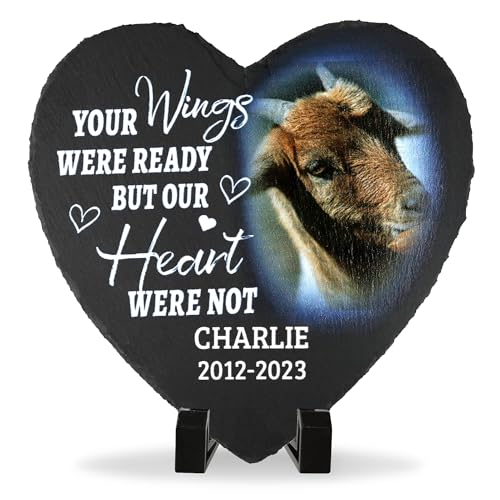 ODB Goat Memorial Stone & Gifts - Cemetery Decorations, Grave Markers for Goat Lovers