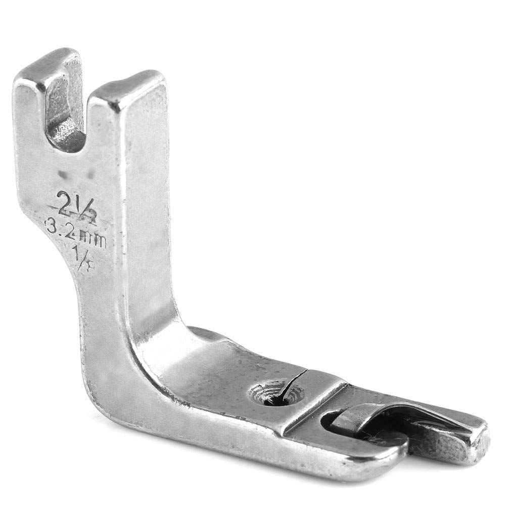 Hilitand Pressure Foot, Universal Industrial Single-Needle, Presser Foot Replacement, Fat Bed Sewing Machine Rolled Hem Presser Foot (3.2Mm)