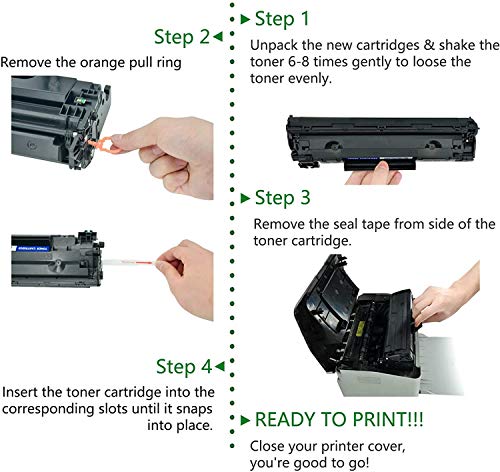 Image of Cartridge 79A CF279A for HP Laser-Jet Pro MFP M26a, MFP M26nw, M12a, M12w
