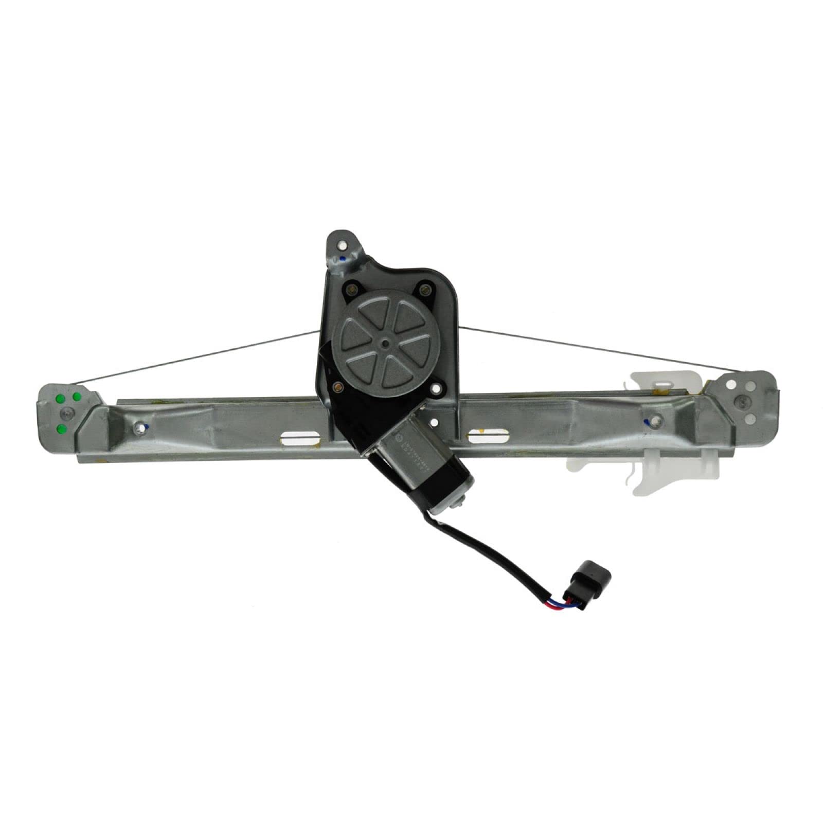 TRQ Rear Left Power Window Regulator &amp; Motor Assembly Drivers Side | For 2005-2010 Pontiac G6
