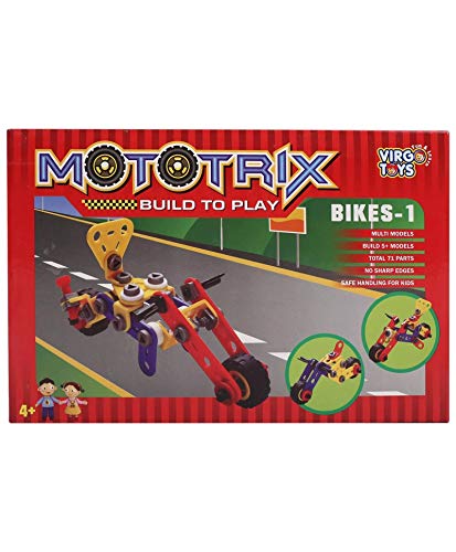 Image of Smart Picks Mototrix Bikes 1: Develops Problem Solving Skills: Multi Piece Construction Set