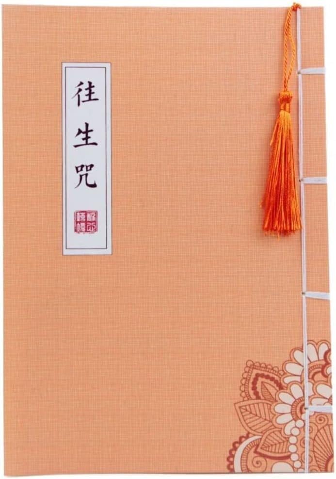Quaderno di calligrafia cinese, 1 quaderno con penna rigida, poesie, scrittura buddista, Sutra del cuore