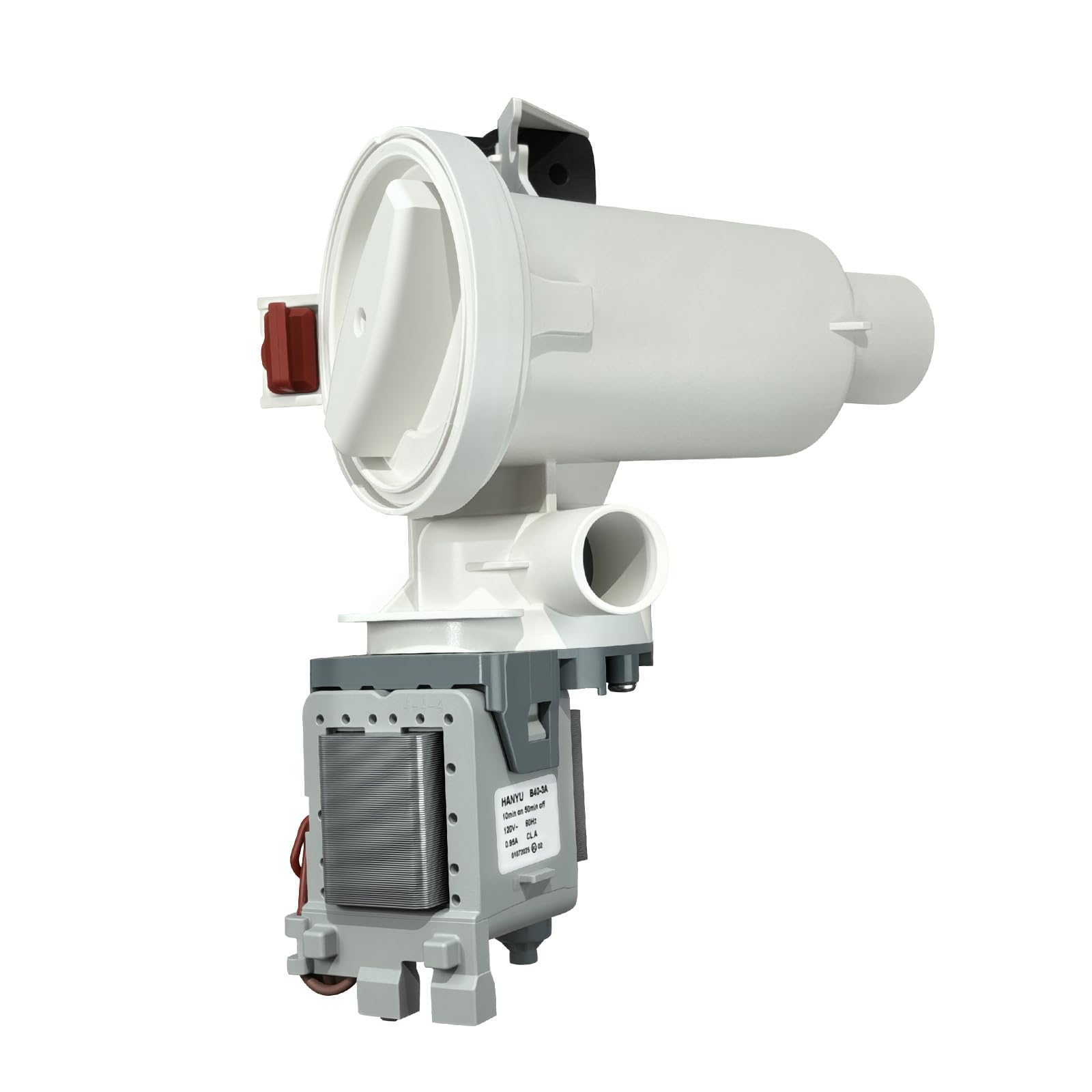 WPW10391443 W10391443 - Conjunto de bomba de drenaje para arandela; sustituye a 3020184 AP6020786 PS11754106 EAP11754106 B40-3A PD00008107; compatible con arandelas Amana Maytag Whirlpool