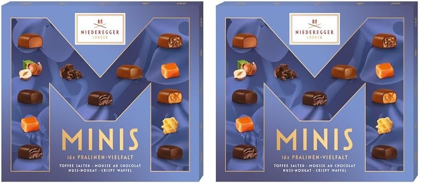 Niederegger Mini Pralinen-Vielfalt 120g (Packung mit 2)