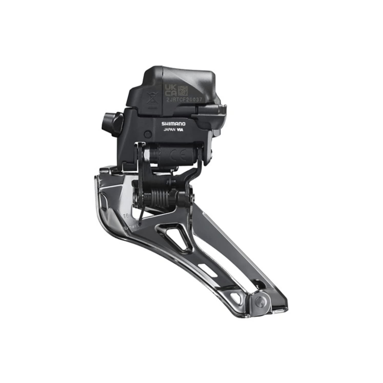 SHIMANO Deragliatore ULTEGRA DI2 FDR8150F 12V, Uomo, Argento