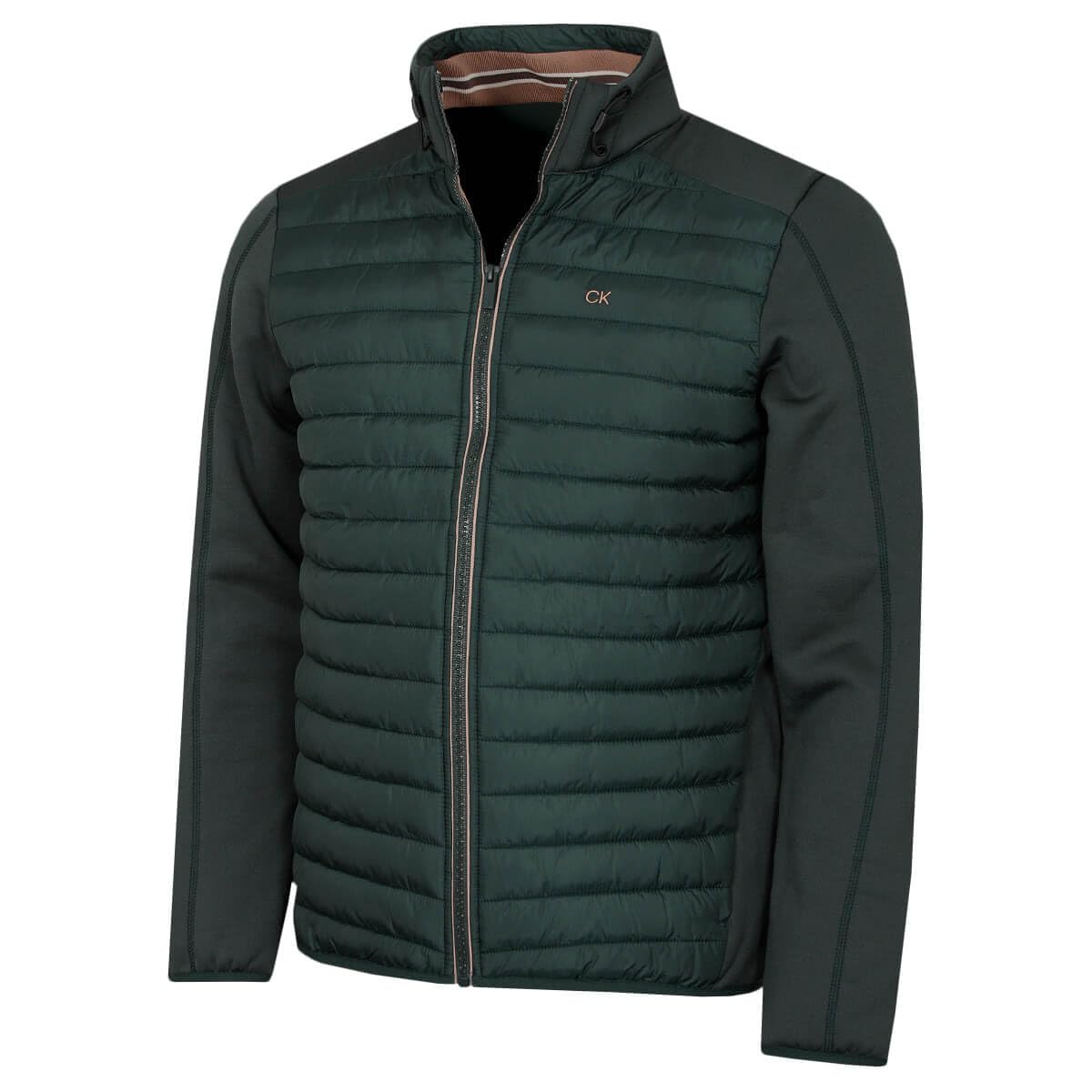 Calvin Klein Mens CK Hybrid Insulate Jacket - Evergreen - XXXXL