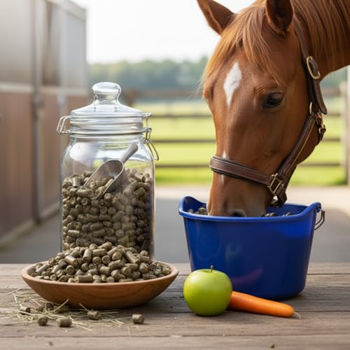 Agrarzone Premium Heucobs - Von Frischen Alpenwiesen – Raufutter & Heuersatz für Pferde - 100% Gentechnikfrei & Staubfrei - Pferdefutter bei Allergien, Senioren & Atemwegsproblemen