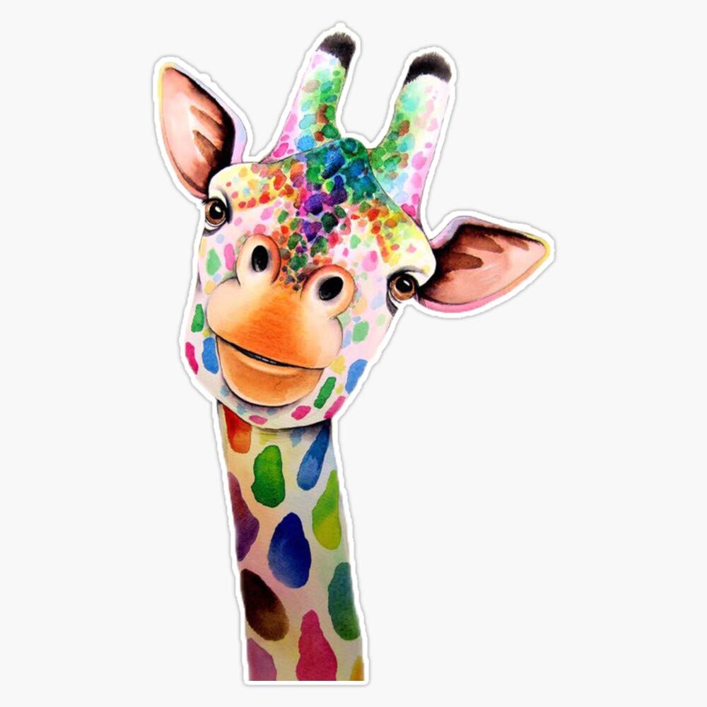 Giraffe Sticker Decal Vinyl Bumper Stickers Waterproof 5