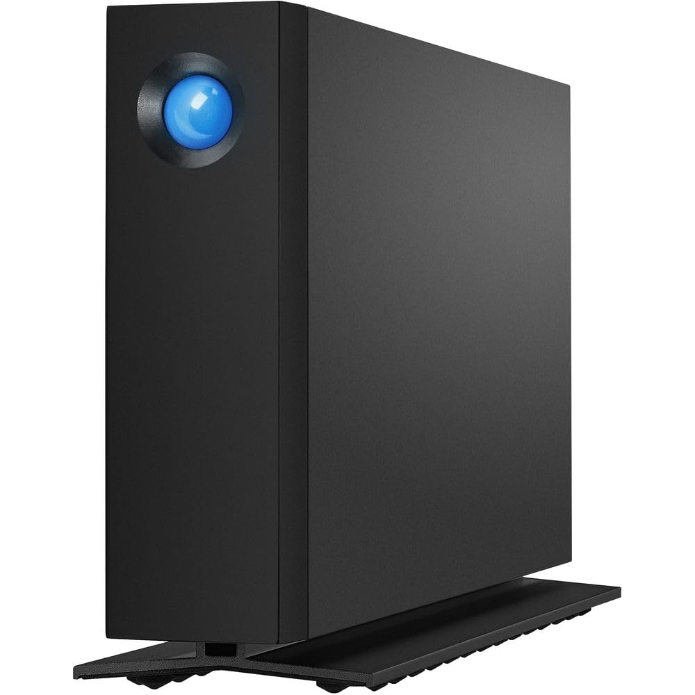 LaCie d2 Professional 8TB USB-C and USB 3.0 External Hard Drive + 1mo Adobe CC All Apps (STHA8000800)