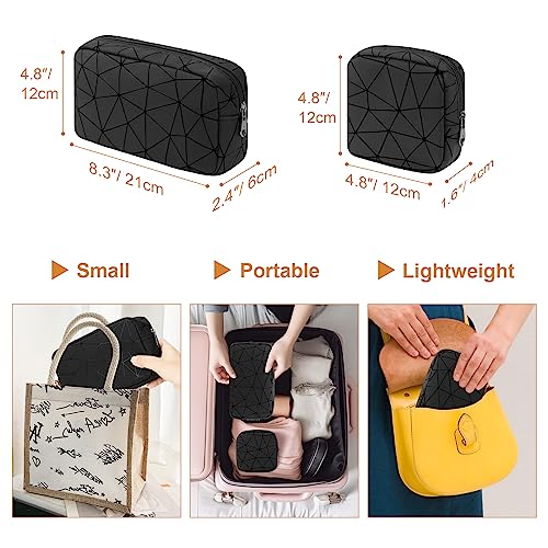 image for Likesing Period Bag for Teen Girls, Leather Sanitary Napkin Storage Ba