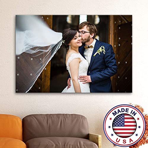 wall26 Personalized Photo to Canvas Print Wall Art - Custom Your Photo On Canvas Wall Art - Digitally Printed (16" x 24") - Image 2