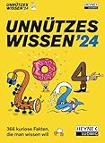Unnützes Wissen 2024: 366 kuriose Fakten, die man wissen will - Der Tages-Abreißkalender zum Staunen, Lachen, Verschenken - perforierte Seiten - zum Aufstellen oder Aufhängen - 11,0 x 15,0 cm