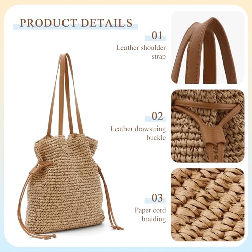 Bolso de verano artesanal para mujer Fecialy miniatura 6