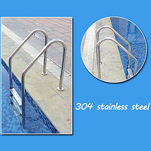 Escalera para Piscina de Acero Inoxidable 2 Peldaños miniatura 3