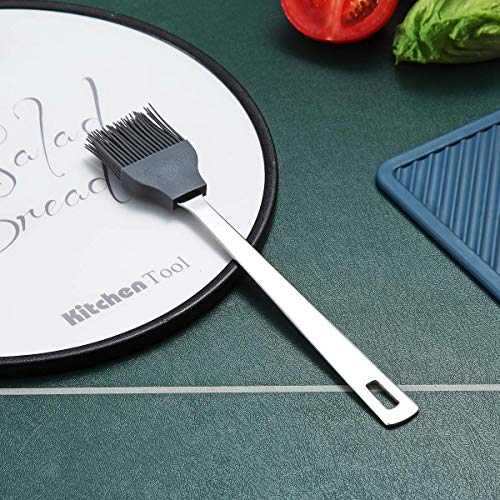 Backpinsel, Berglander Küchenpinsel zum Kochen, Grillbürste, Barbecue-Bürste, Gebäckpinsel, BBQ-Bürste, hitzebeständig, spülmaschinenfest, leicht zu reinigen