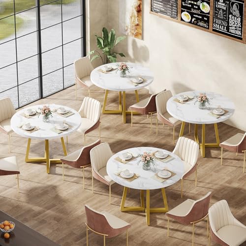 Tribesigns Round 31.5" Bar Table Set