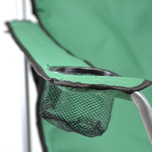 Divero-2er-Set-Camping-Stuhl-Faltstuhl-Angelstuhl-Kopfkissen-Getraenke-robust-bis-130-kg