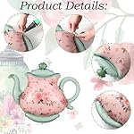 Tea Party Decorations 139pcs Pastel Tea Party Balloon Arch Garland Kit with Pink Green Teapot Mylar Balloon for Let's Par-Tea Girls Birthday Spring Garden Tea Party Decor (Tea Party) - Image 3