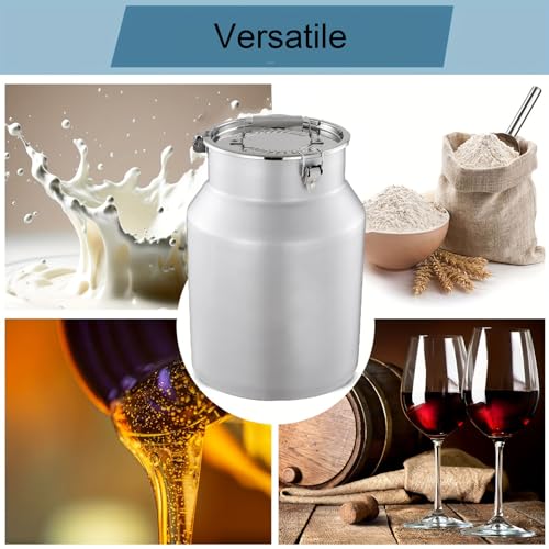 Récipient à lait scellé en acier inoxydable 12L pour cuisine