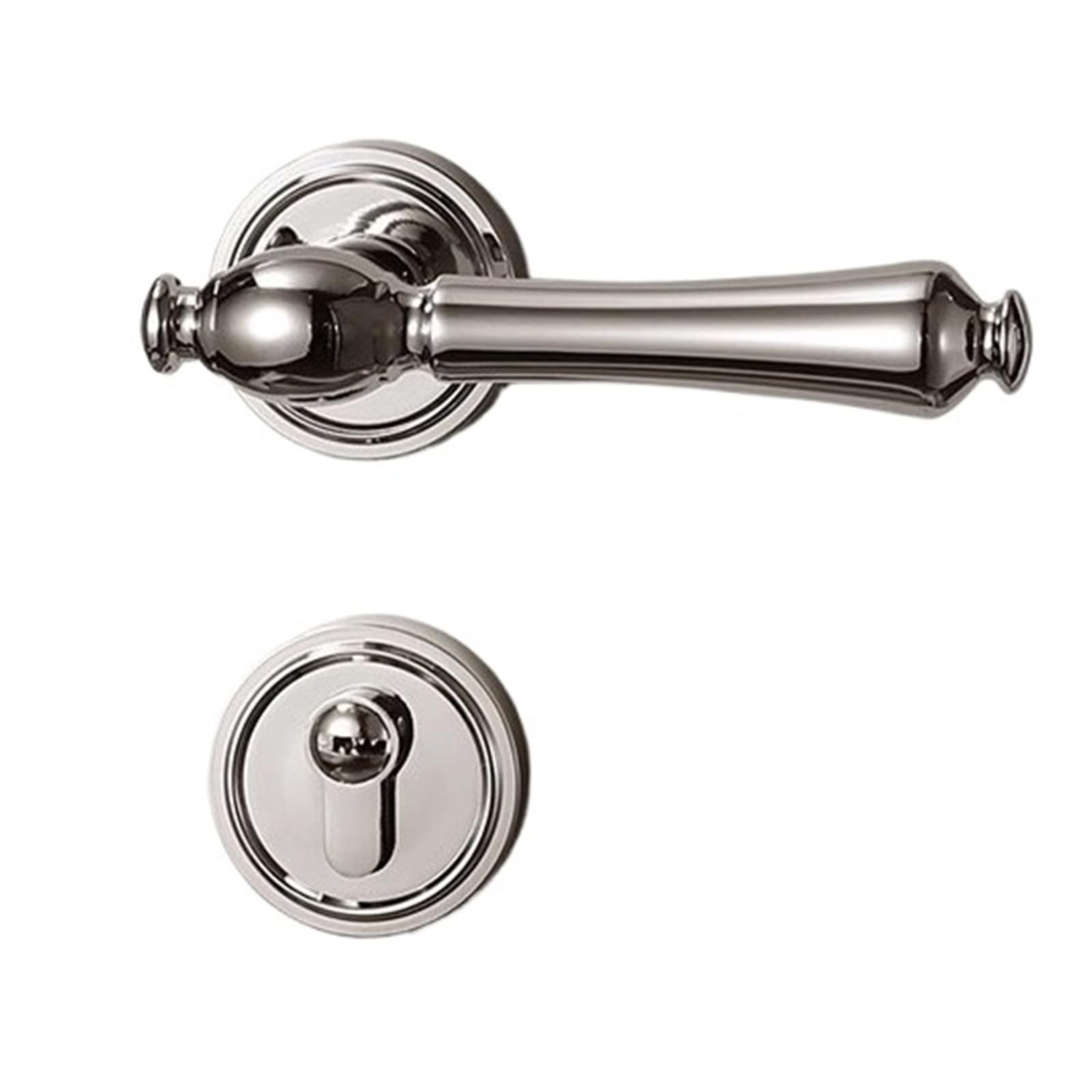 Serrure de porte intérieure aimantée poignée rétro de haute précision pour chambre