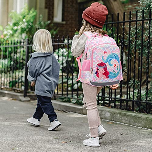 Jianya Backpack For Girls, Kids Backpack Lunch Box Set Preschool Girls Backpack School Bag Kindergarten Bookbag #TOP1