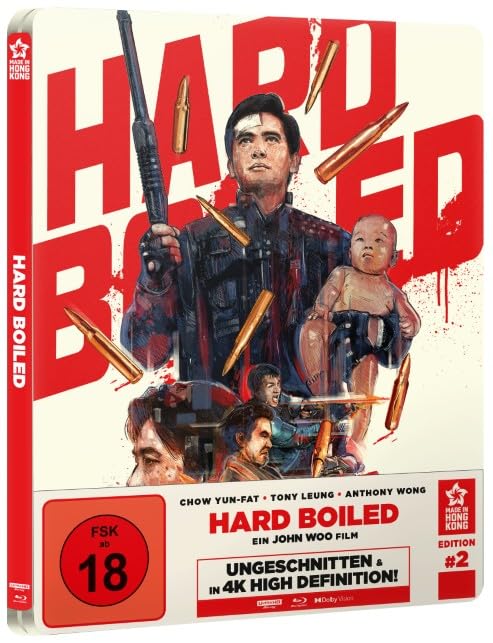 Hard Boiled – 4K Steelbook (UHD + Blu-ray Disc)