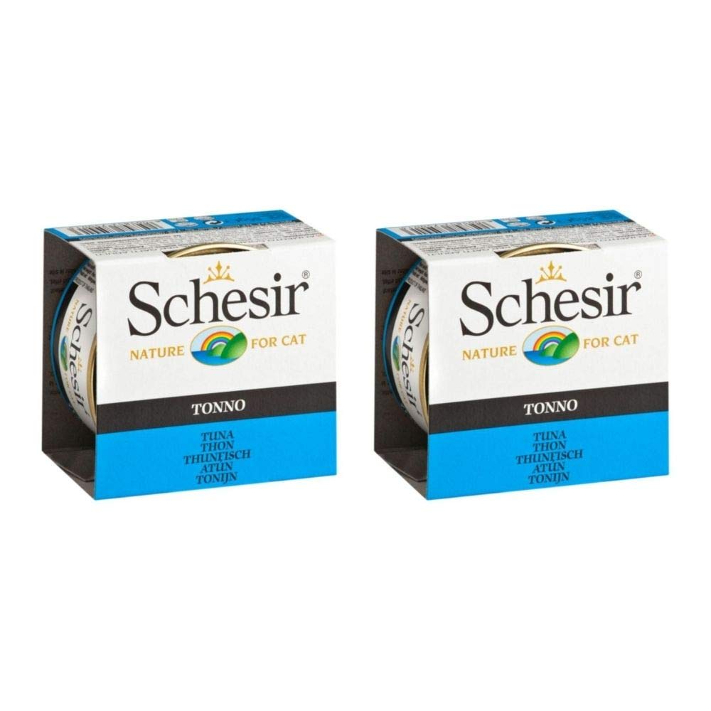 Schesir Canned 51% Tuna Wet Cat Food - 85 g (Pack of 2) (B0BR9DHVCF) Amazon Price History, Amazon Price Tracker