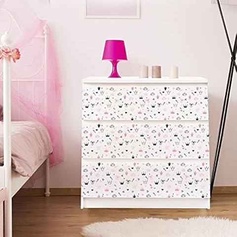 Stickers Adhésifs Ikea MALM PRINCESSE Cover