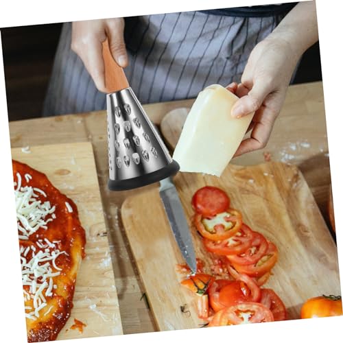 Rallador de queso metálico con mango ergonómico miniatura 6