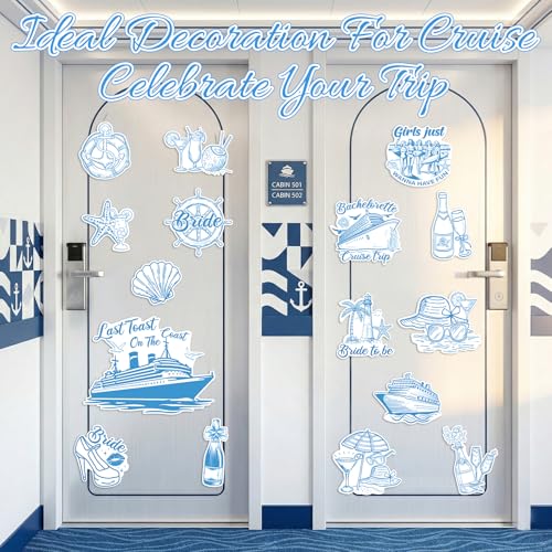 Imanes decorativos azules forma rectangular miniatura 6