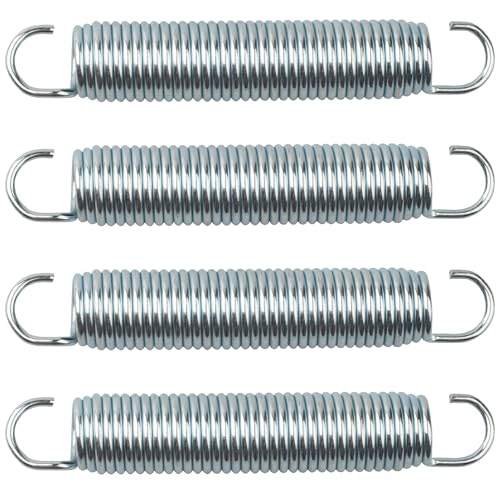 5-1/2 Inch 9625 Mechanical Extension Springs with Hook Ends, Rocking Horse Springs, Rocking Horse Spring Loaded, for Appliances, Automotive, Marine...