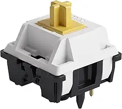 Conjunto de switch para teclado akko Penguin silent com 45 peças