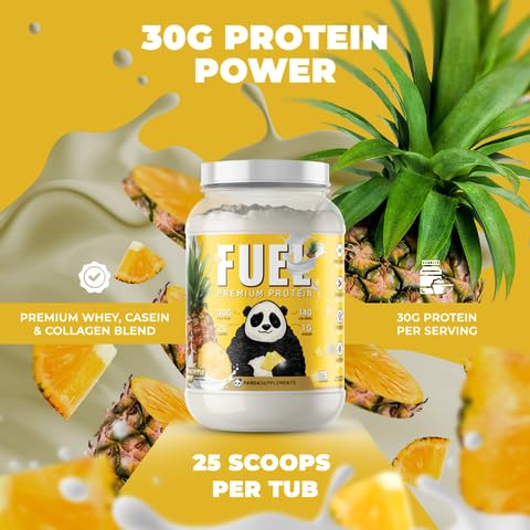 Image of Underground Bio Labs Panda Fuel Protein, 2.5 lb, Pineapple Ice Cream