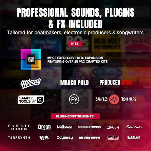 Image of Akai Professional MPC XL Standalone Music Production Center for Sampling and Sequencing with 10.1-inch Touchscreen, 3D MPCe Pads, 8-Core CPU, 16GB RAM, 256GB SSD