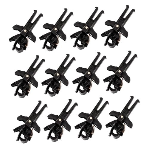 UGPLM 12 Pieces Train Coupler Hook Train Accessory, Portable Multipurpose Hobby Train Coupler for 1/87 Scale DIY Accessory, M