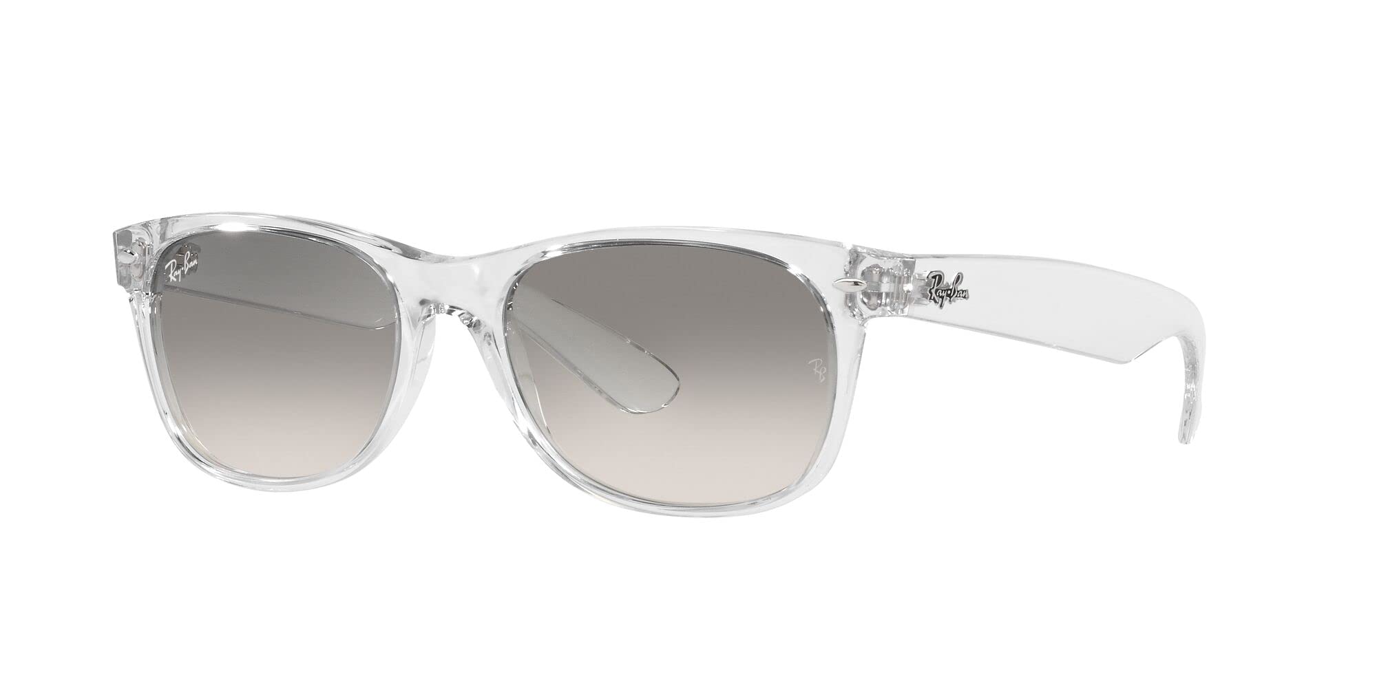 Ray-Ban Gafas de Sol NEW WAYFARER RB 2132 Opal Gunmetal/Grey Transparent Shaded 55/18/145 unisex