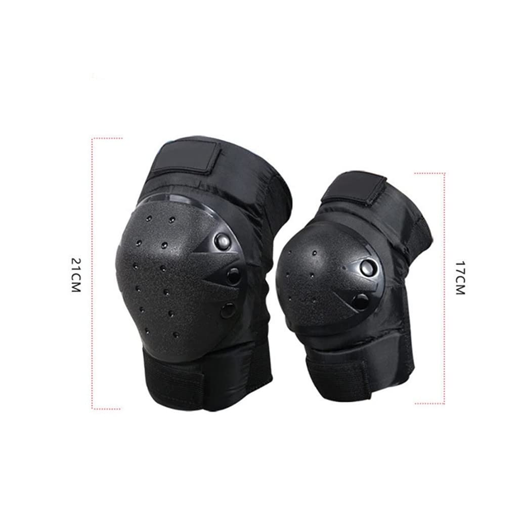 2 Pezzi Ginocchini Motociclisti, Ginocchiere Protezione Motocross, Ginocchiera Moto Professionale Adatti per Moto da Cross, Skateboard, Pattinaggio