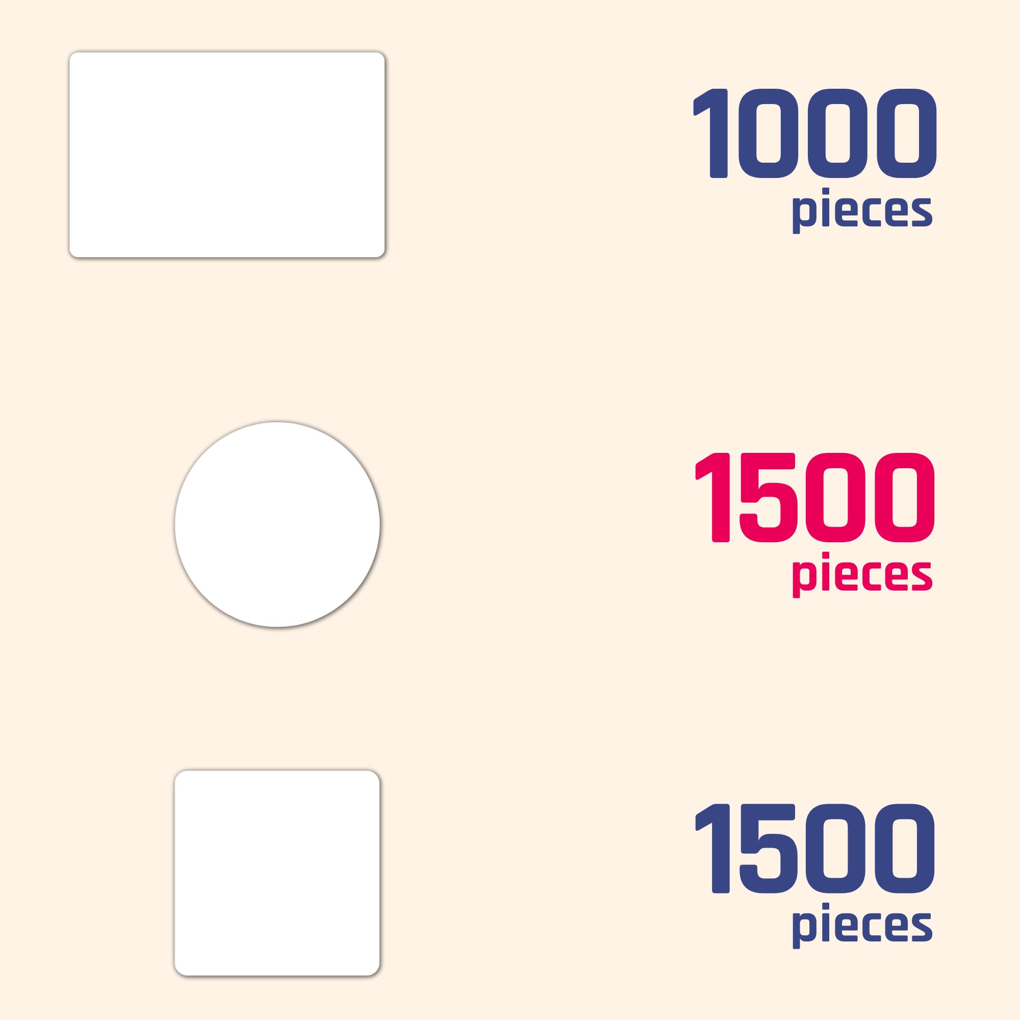 4000 Pieces, 3 Sizes - White Price Tags Stickers, Small Sticky Labels to Write On - 20 x 12 mm + 12 mm, 0.75 x 0.5 inch, 0.5 inch - Image 3