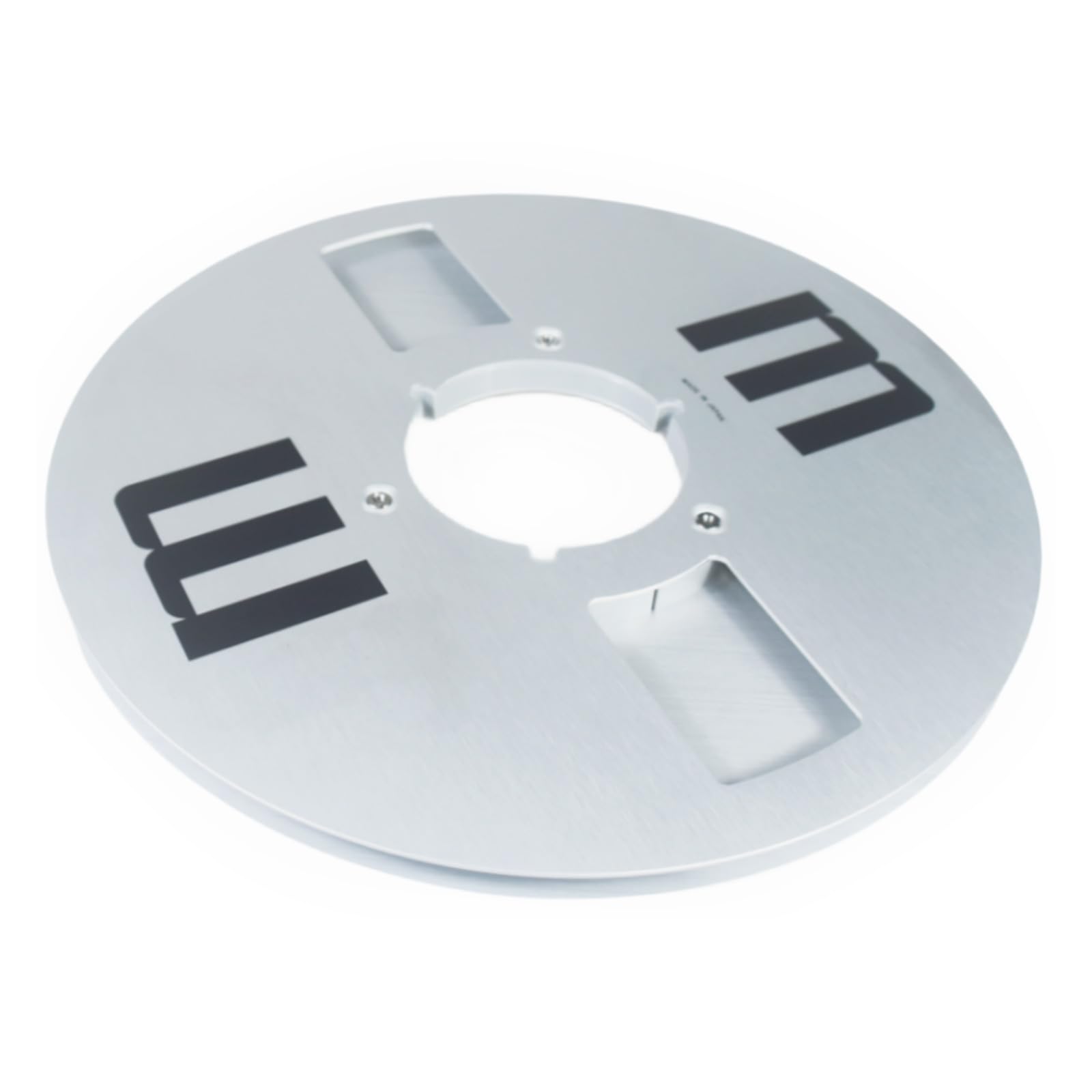 10Inch Opening Machine with Reel 2 Hole M Disk Enhances Auditory Metal Turntable Mat Accessories