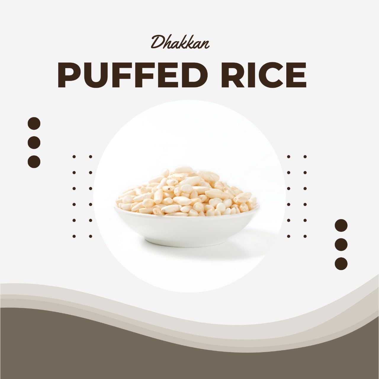 Dakkhan Special Murmura Puffed Rice - Light, Crispy, Gluten-Free Snack, 200g Pack | Perfect for Bhel Puri, Chivda & Healthy Snacking 1
