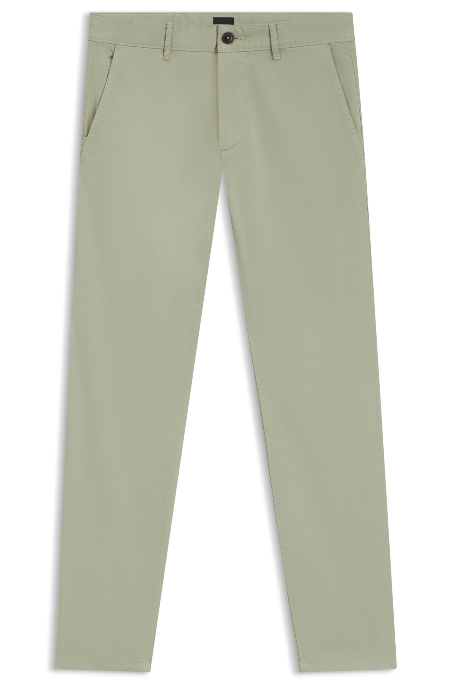BOSS Men's Chino_Slim Trousers_Flat, 370open Green, 46W x 32L