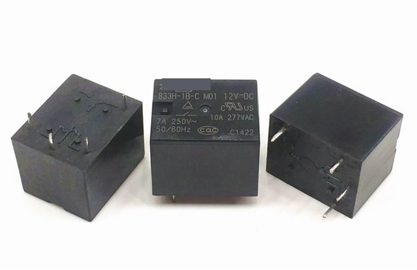 Relais T73-1B-12V 4 broches pour résoudre les pannes de commutation de carte 12VDC