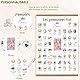 HuBorns - Poster Meine Ersten Mal, zur Verfolgung der Meilensteine Ihres Babys, Individuell Gestaltbar mit Daten, Babygeschenke, Dekoration für das Babyzimmer, IInklusive Holzleisten zum Aufhängen