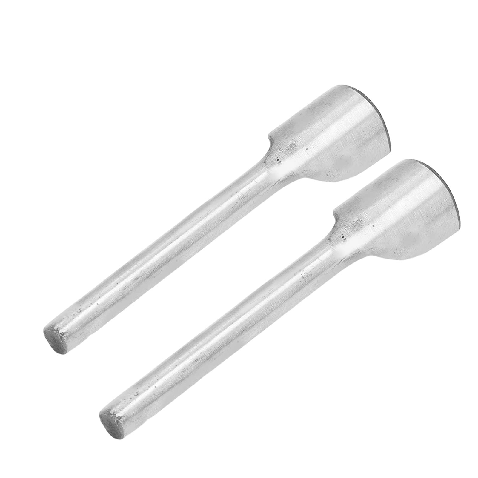 Generic Semi -round in Pelle Snijder, Lunghezza 100 Mm 2 Pezzi Strumento di Punzonatura Acciaio per Fare -sé (20MM)