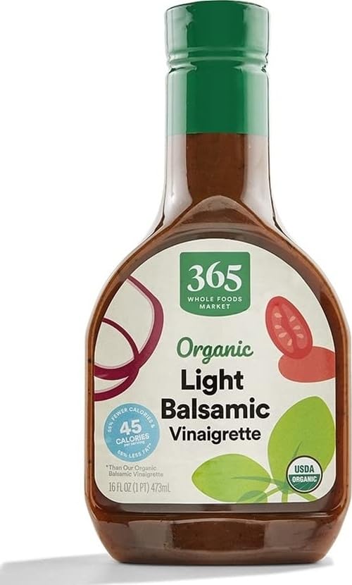 365 by Whole Foods Market, Organic Light Balsamic Vinaigrette, 16 Fl Oz - image 1