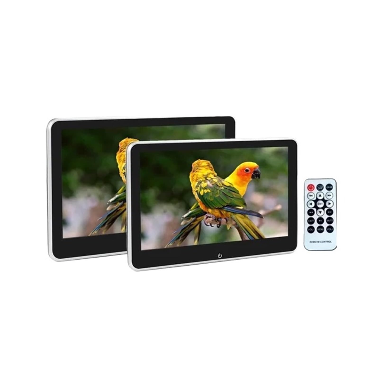 Monitor For Reposacabezas De Coche con Pantalla Táctil Digital 10,1 Pulgadas, Reproductor MP5, FM, HD, USB, Multimedia FáCil Instalación para Viajes(10.1 Inch MP5-101 2P)