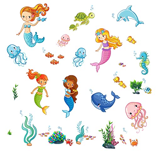Stickers decorativos Ocean con diseños marinos 30x90 cm