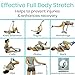 Vive Stretch Strap - Leg Stretch Band to Improve Flexibility - Stretching Out Yoga Strap - Exercise and Physical Therapy Belt for Rehab, Pilates, Dance and Gymnastics with Workout Guide Book (Teal)