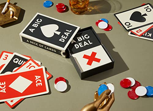 Baraja gigante A Big Deal Brass Monkey 54 cartas vintage miniatura 2